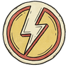 Energy badge icon