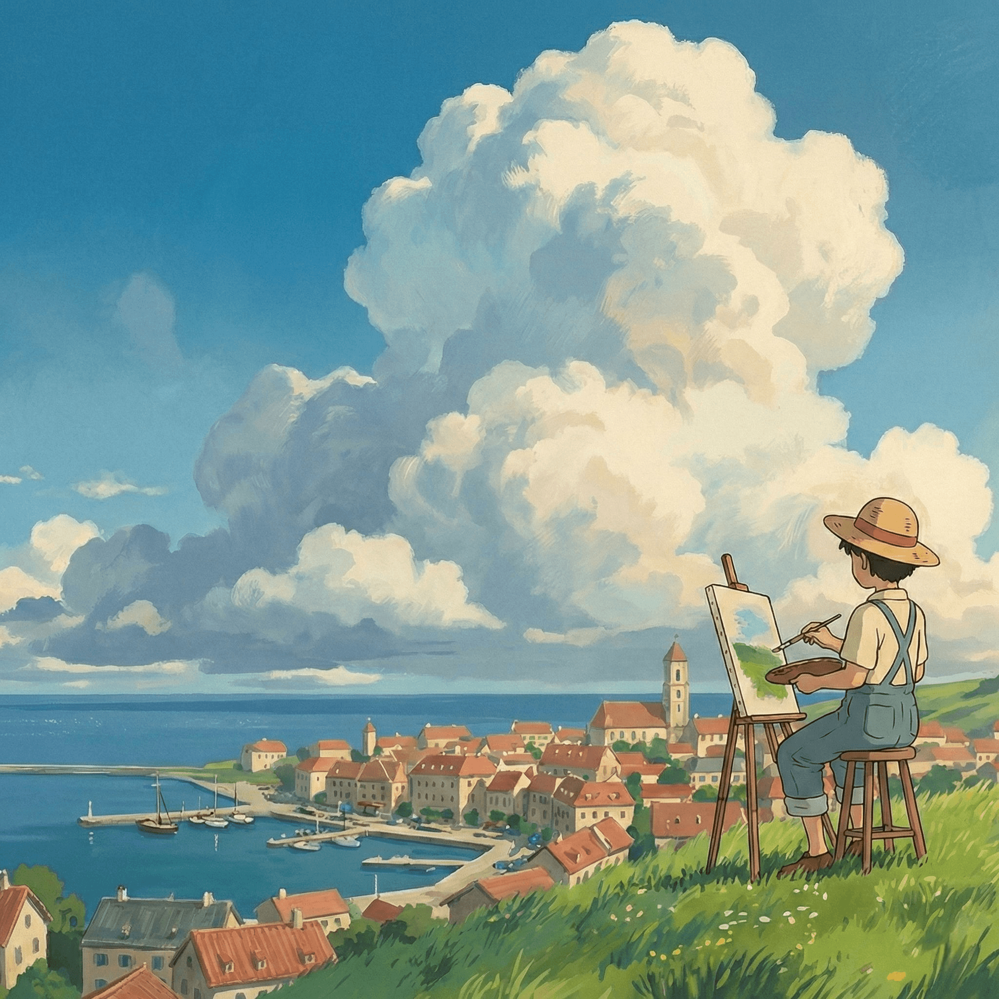 Storybook style caricature preview